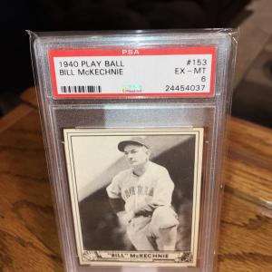 Bill McKechnie Mint Sports Card 6