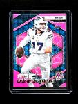Josh Allen 2025 Panini Mosaic Pink Buffalo Bills Card