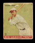 1933 Goudey Frankie Frisch Baseball Card #49