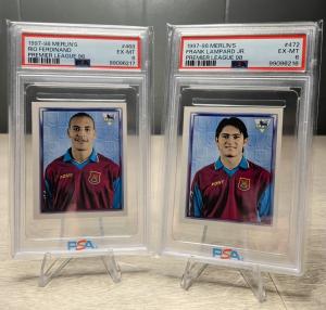 1997-98 Topps Merlin Frank Lampard & Rio Ferdinand