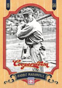 2012 Panini Cooperstown Rabbit Maranville Sports Card