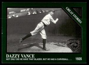 1995 Conlon Collection Dazzy Vance Brooklyn Dodgers Card