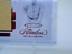 2021 Panini Flawless Joe McCarthy Patch /20 Ruby