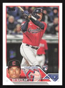 2023 Topps Bo Naylor Rookie Card #421