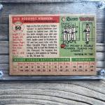 1956 Topps Jackie Robinson #50 Brooklyn Dodgers Card