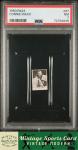 1950 R423 Connie Mack Orange Back #67 PSA 7