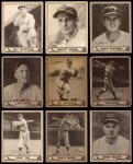 1940 Play Ball Cincinnati Reds Team Card Set