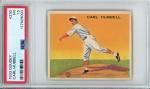 1933 Goudey Carl Hubbell Baseball Card #230