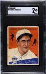 Mickey Cochrane 1934 Goudey #2 Card