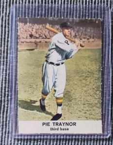 1961 Golden Press Pie Traynor Hall of Fame Card