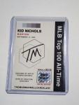 Kid Nichols Signed Baseball Art Card 2/10