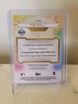 2018 Topps Triple Threads Cy Young Autograph Relic