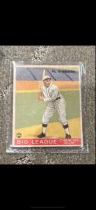 1933 Goudey Al Simmons Big League Card #35