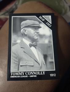 Tommy Connolly 1992 Conlon Collection Sports Card