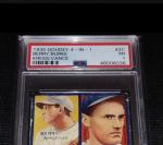 1935 Goudey Dazzy Vance Baseball Card HOF