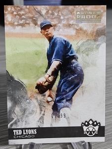 Ted Lyons 2018 Diamond Kings Gold Artist Proof #21