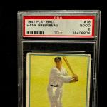 Hank Greenberg 1941 Playball Baseball Card #18