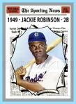 Jackie Robinson Brooklyn Dodgers Custom Art Card