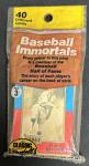 1980 Baseball Immortals Card Pack - Carey & Appling