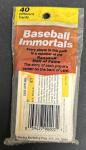 1980 Baseball Immortals Card Pack - Carey & Appling