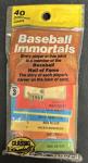 1980 Baseball Immortals Card Pack - Carey & Appling