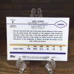 Ray Lewis 2024 Topps Chrome Refractor Card