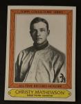 1985 Topps Christy Mathewson All-Time Record Card