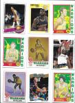 Warriors Vintage Card Lot (24) - Greats Edition