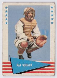 1961 Fleer Ray Schalk Baseball Card