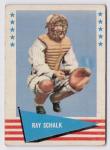 1961 Fleer Ray Schalk Baseball Card