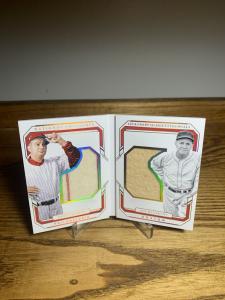 2019 National Treasures Eddie Sawyer Joe McCarthy Booklet