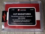 2025 Leaf Ed Roush Cut Signatures Card