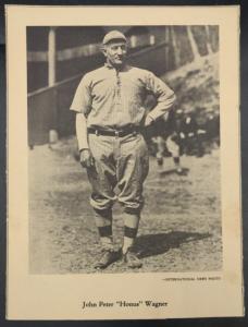 1946-49 W603 Honus Wagner Sports Card