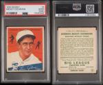 1934 Goudey Mickey Cochrane Baseball Card PSA 2