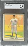1941 Play Ball Jimmie Foxx #13 Card