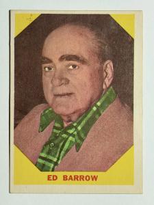 1960 Fleer Ed Barrow #23 Baseball Card