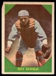 1960 Fleer Ray Schalk Baseball Card #56