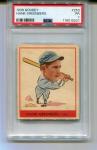 1938 Hank Greenberg PSA 1 Detroit Tigers Card
