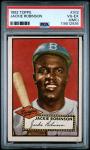 1952 Topps Jackie Robinson #312 PSA 4 Dodgers