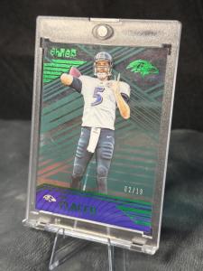 2016 Panini Clear Vision Joe Flacco /19 Card