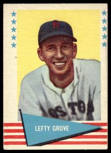 1961 Fleer Baseball Lefty Grove Boston Red Sox Card