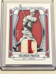 2025 National Treasures Frankie Frisch Jersey Patch #36/49