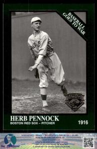 1995 Conlon Herb Pennock Boston Red Sox Card