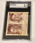 1941 Mel Ott Babe Young Double Play Card