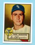 1952 Topps Reprint #196 Solly Hemus Card