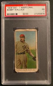 1909 E90-1 Bobby Wallace American Caramel Card