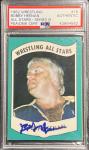 Bobby Heenan Signed PSA DNA 1982 Wrestling Card