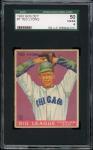 1933 Goudey Ted Lyons Baseball Card #7