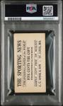 1916 Ray Schalk M101-4 PSA 5 Sports Card