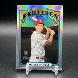 2021 Topps Heritage Chrome Mickey Moniak #653